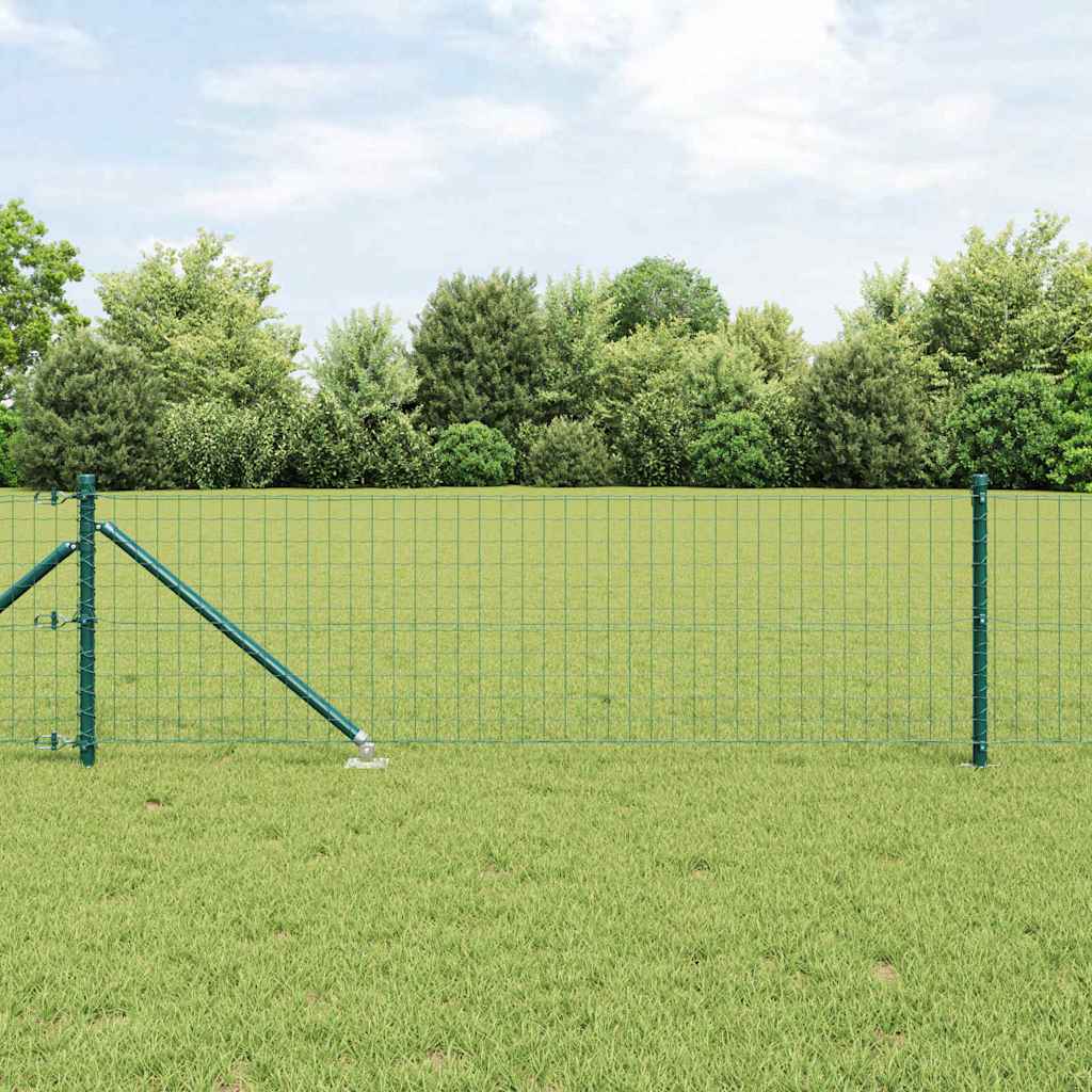Plotový sloupek. Jiný 26 pcs Stříbrná 3.2 x 3.2 x 120 cm Ocel