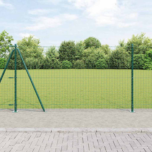 Plotový sloupek. Jiný 52 pcs Stříbrná 3.2 x 3.2 x 78.5 cm Ocel