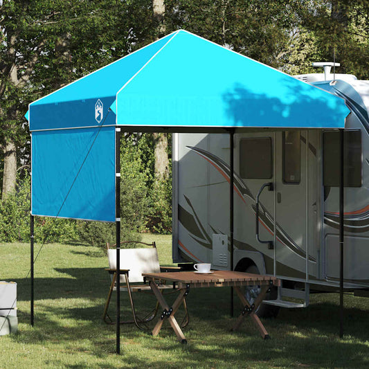 Pop-up stan Modrá 200 x 200 cm textil