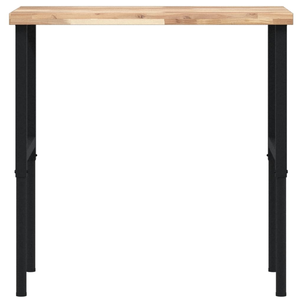 Pracovní stůl 100x60x(73–99,5) cm masivní akácie obdélníkový