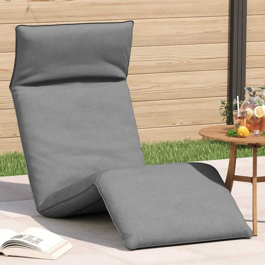 Skládací lehátko Grey 175x54x8,5 cm oxfordská látka