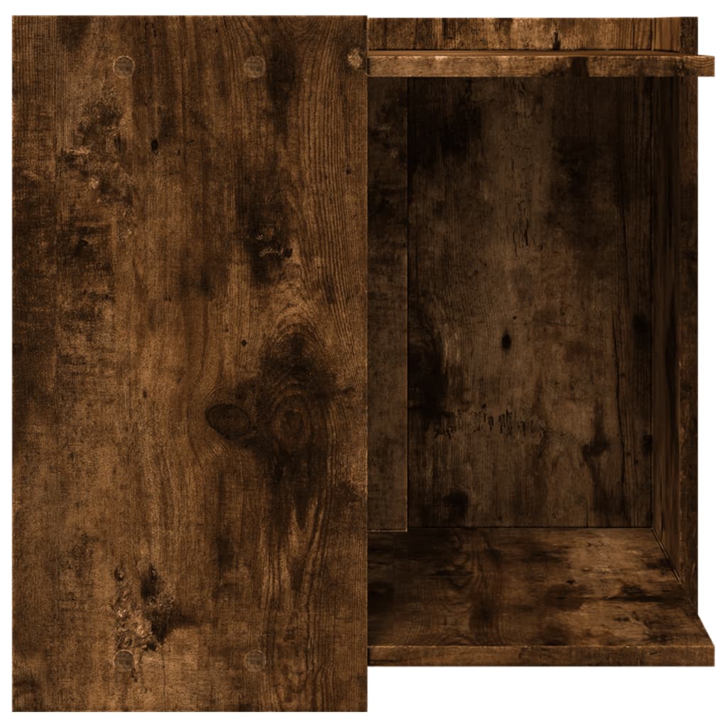 Skříňka na kočičí záchod kouřový dub 53 x 53 x 51 cm kompozit