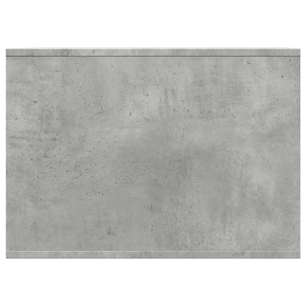 Skříňka na kočičí záchod betonově šedá 47 x 59 x 42 cm kompozit