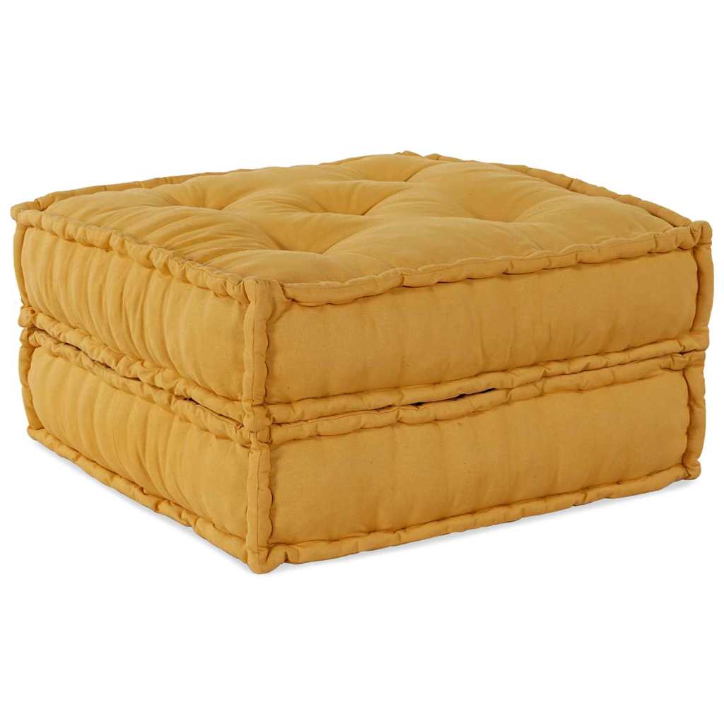 Modulární pohovka 2 pcs Žlutá 70 x 70 x 36 cm textil