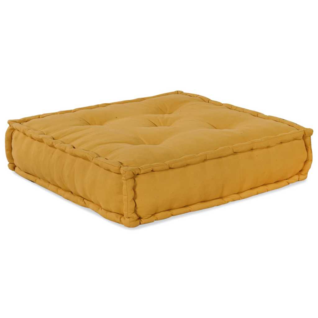 Modulární pohovka 2 pcs Žlutá 70 x 70 x 36 cm textil