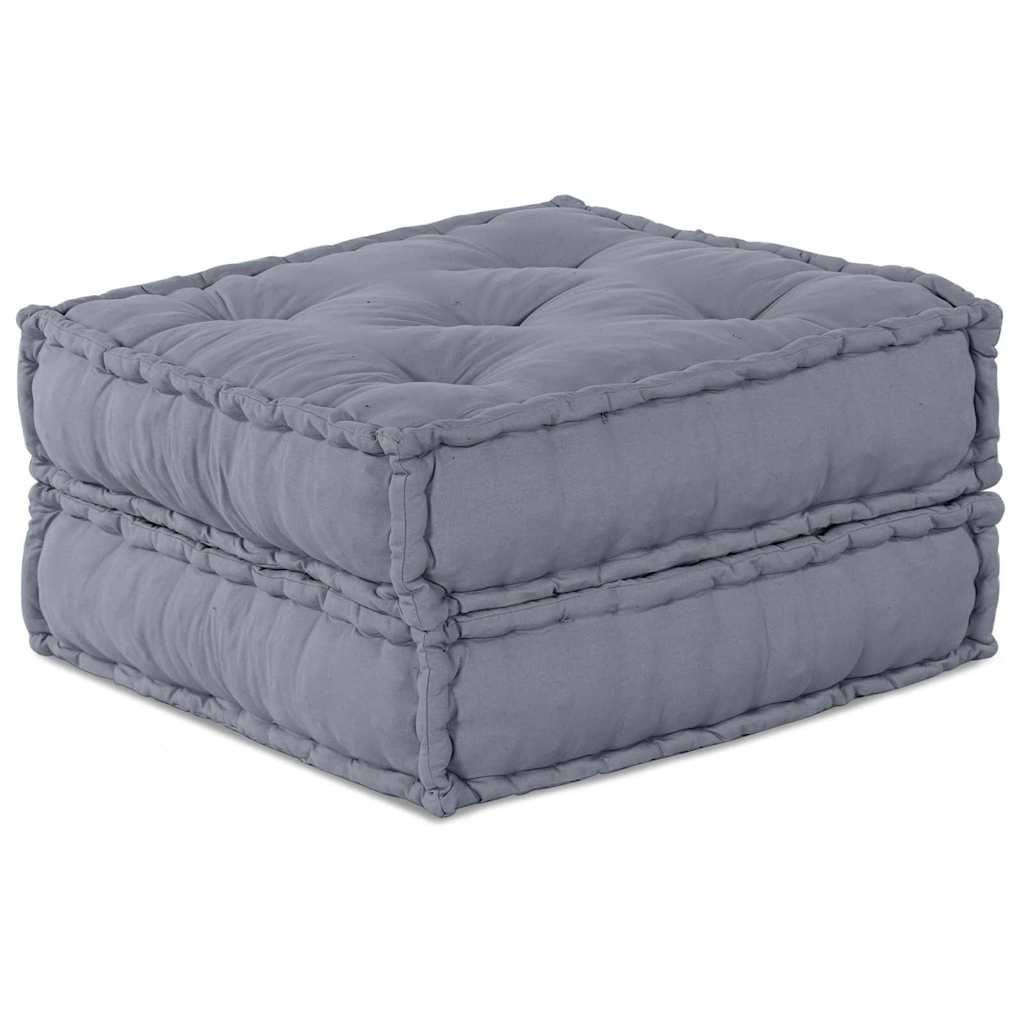 Modulární pohovka 2 pcs Šedá 70 x 70 x 36 cm textil