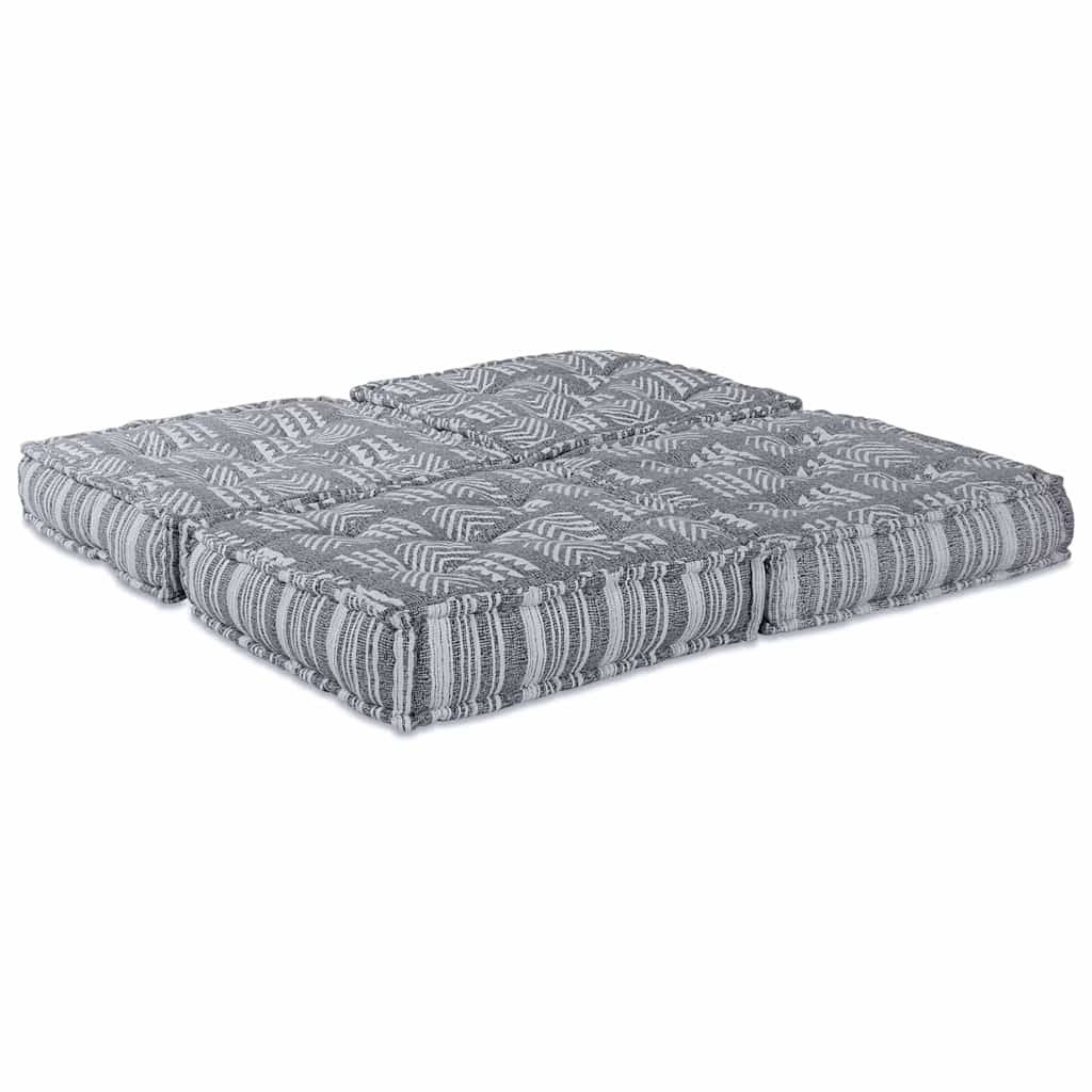 Modulární pohovka 2 pcs Světle šedá 70 x 70 x 36 cm textil