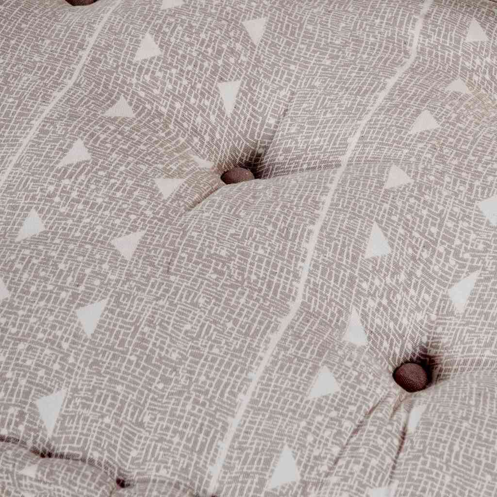 Modulární pohovka 2 pcs Světle hnědá 70 x 70 x 36 cm textil