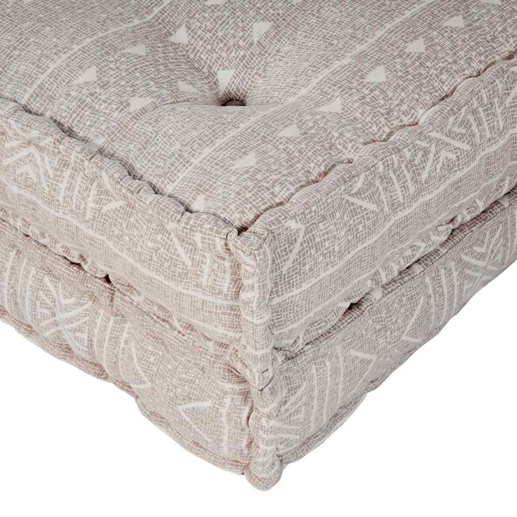 Modulární pohovka 2 pcs Světle hnědá 70 x 70 x 36 cm textil