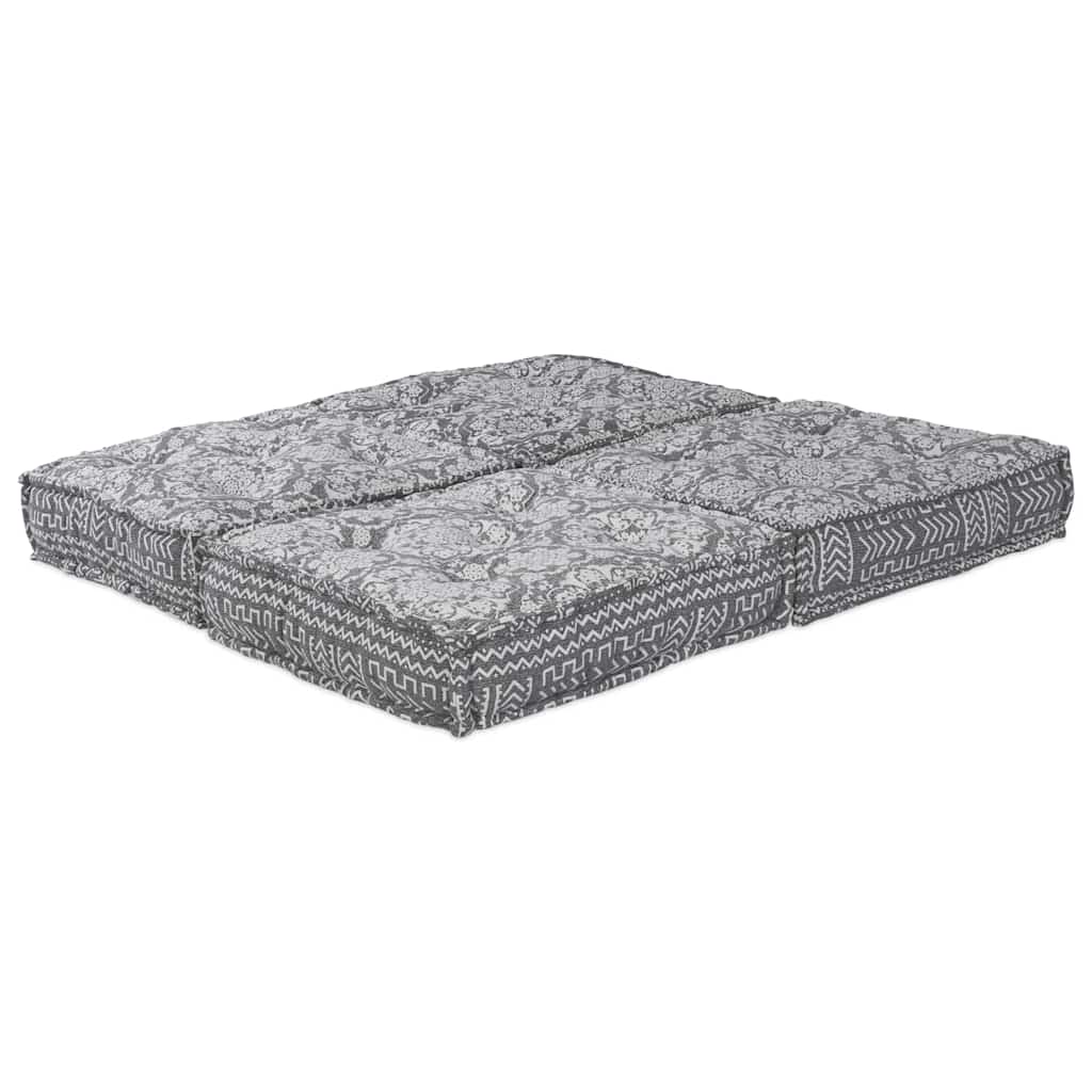 Modulární pohovka 2 pcs Světle šedá 70 x 70 x 36 cm textil