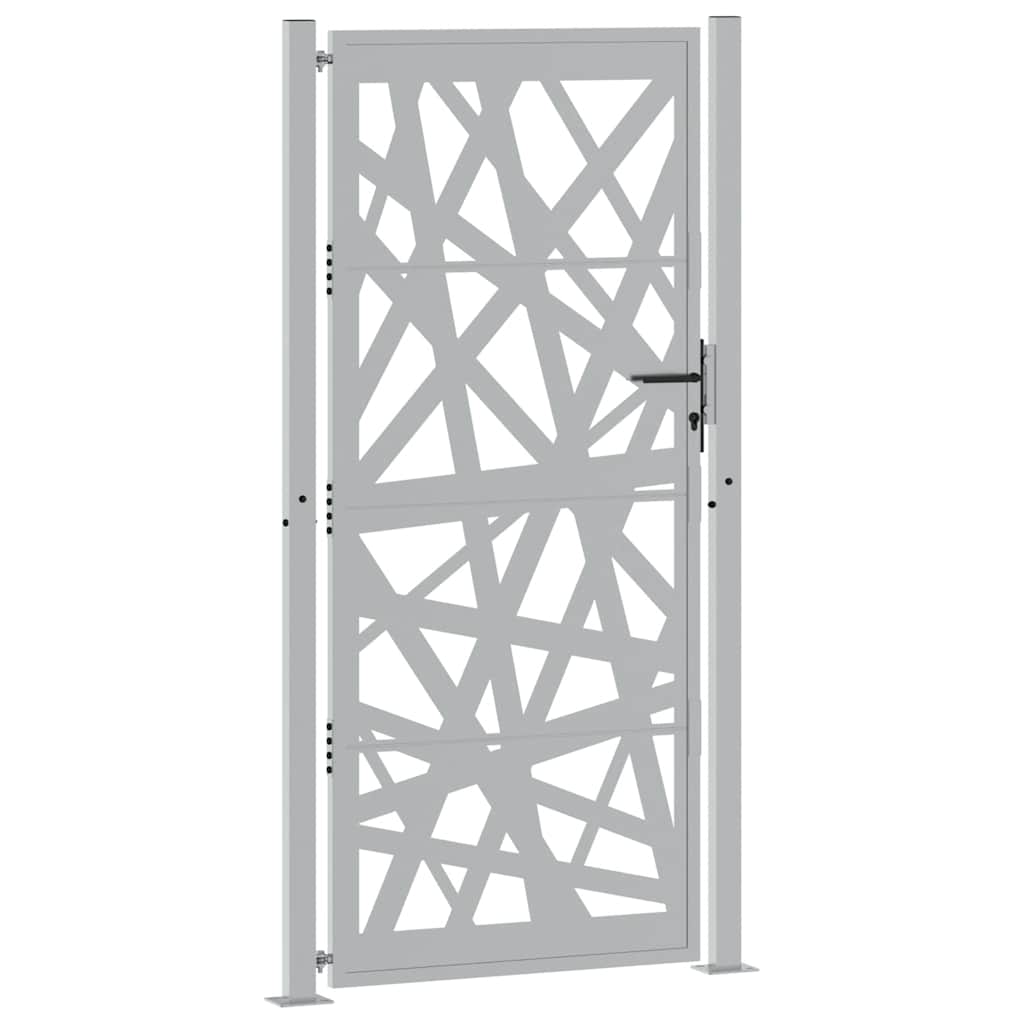 Zahradní branka 105x205 cm klimaticky odolný ocel design lehkou