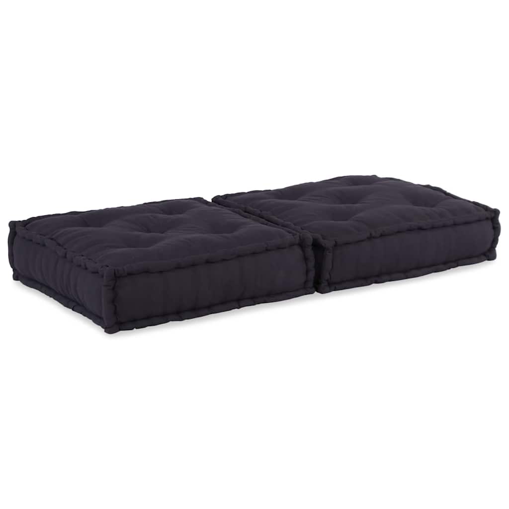 Modulární puf antracit 70x70x36 Látka