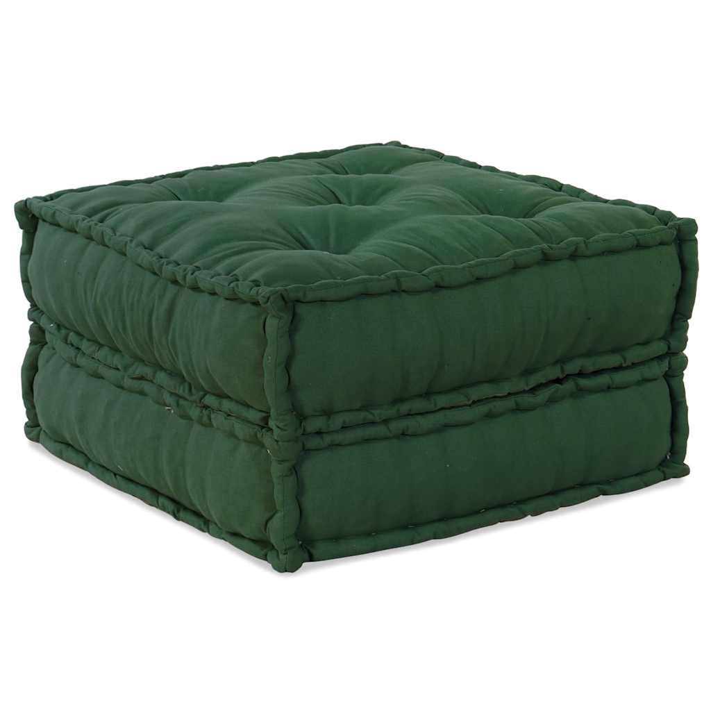 Modulární puf zelený 70x70x36 Látka