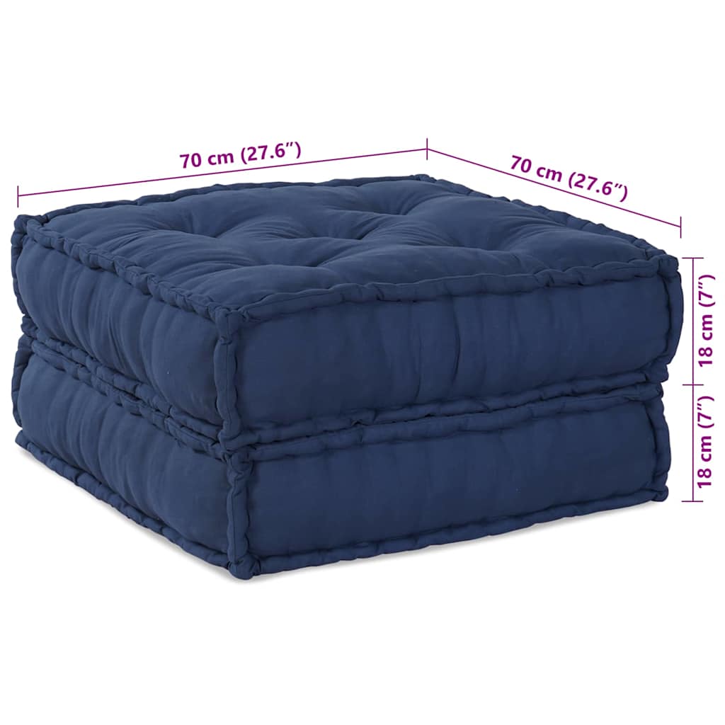 Modulární pohovka Indigo 70 x 70 x 36 cm textil