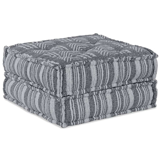Modulární pohovka Pruhovaný Šedá 70 x 70 x 36 cm textil