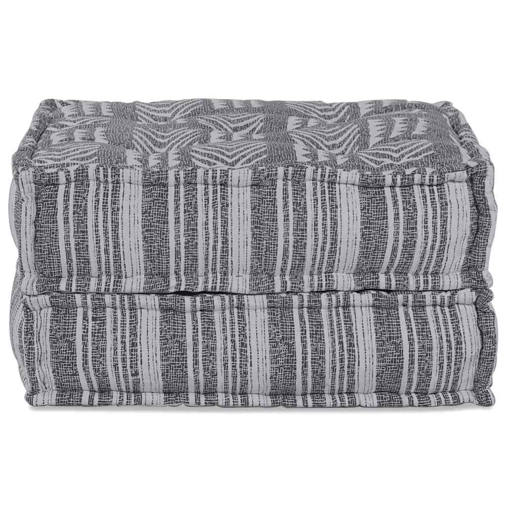 Modulární pohovka Pruhovaný Šedá 70 x 70 x 36 cm textil