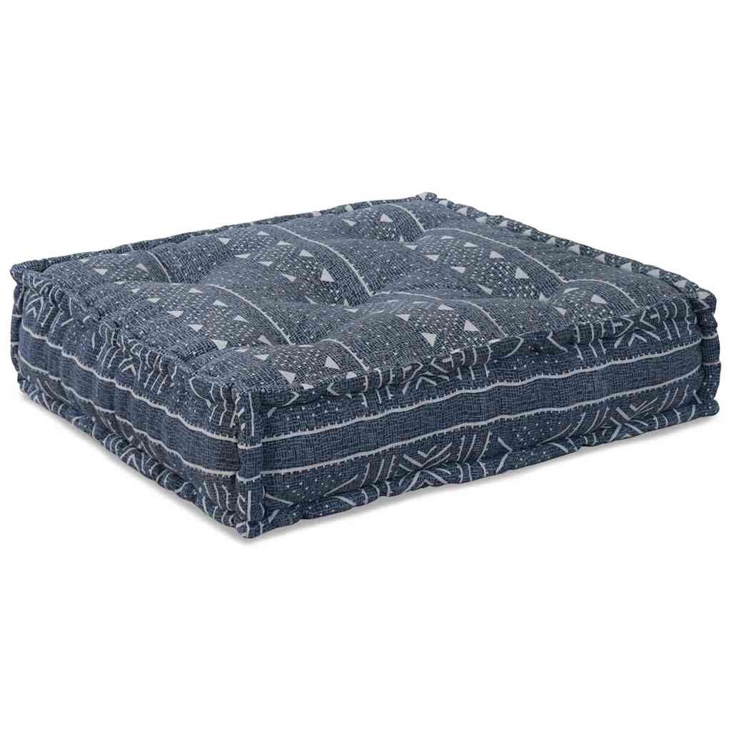 Modulární pohovka Geometrický Indigo 70 x 70 x 36 cm textil