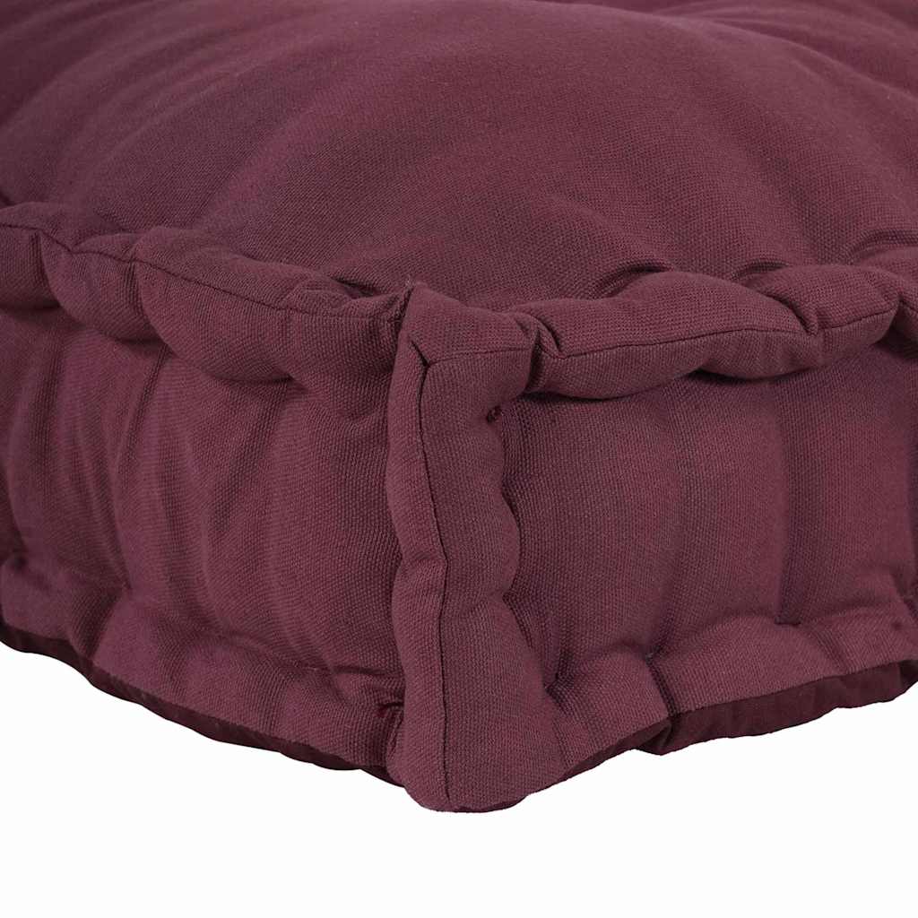 Polstrovaný pohovkový polštář Bordó textil