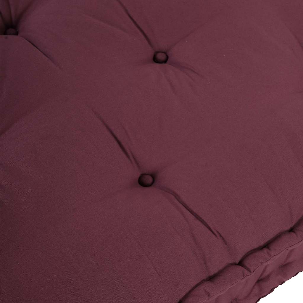 Polstrovaný pohovkový polštář Bordó textil