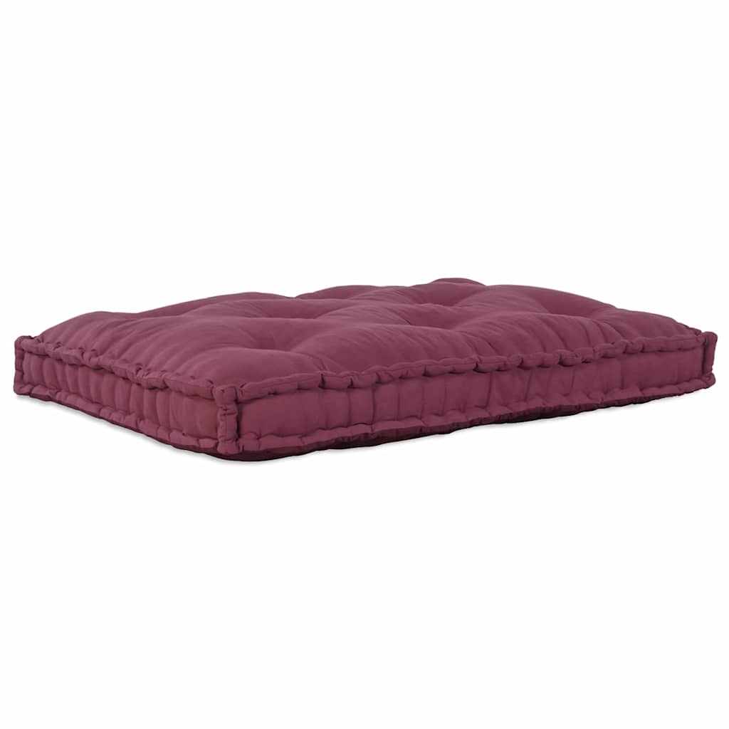 Polstrovaný pohovkový polštář Bordó textil