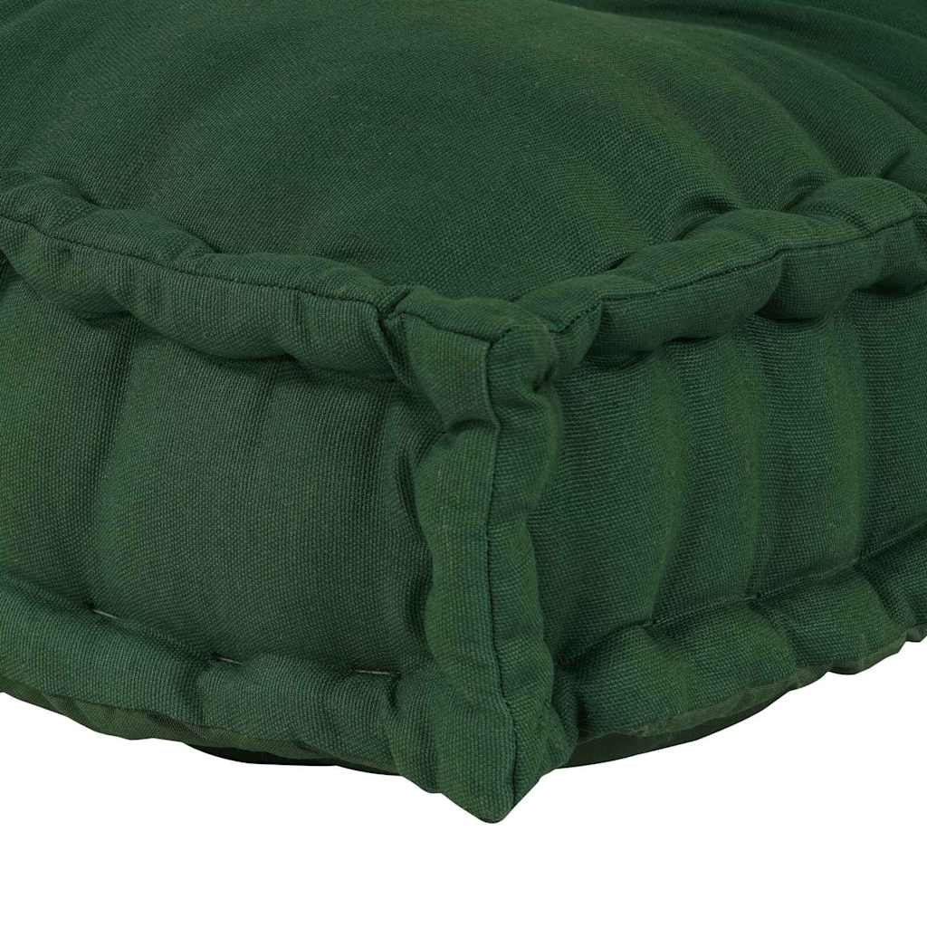 Polstrovaný pohovkový polštář Zelená textil