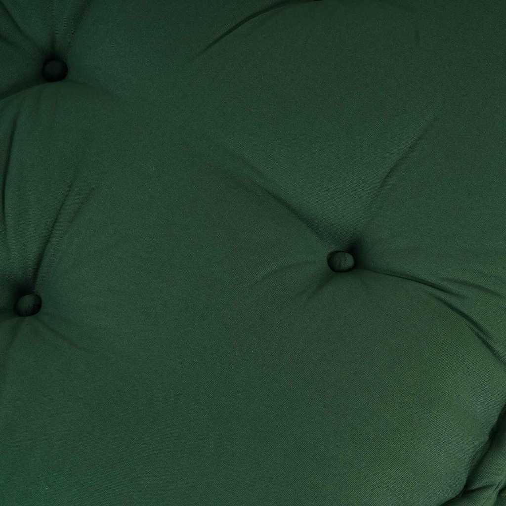 Polstrovaný pohovkový polštář Zelená textil