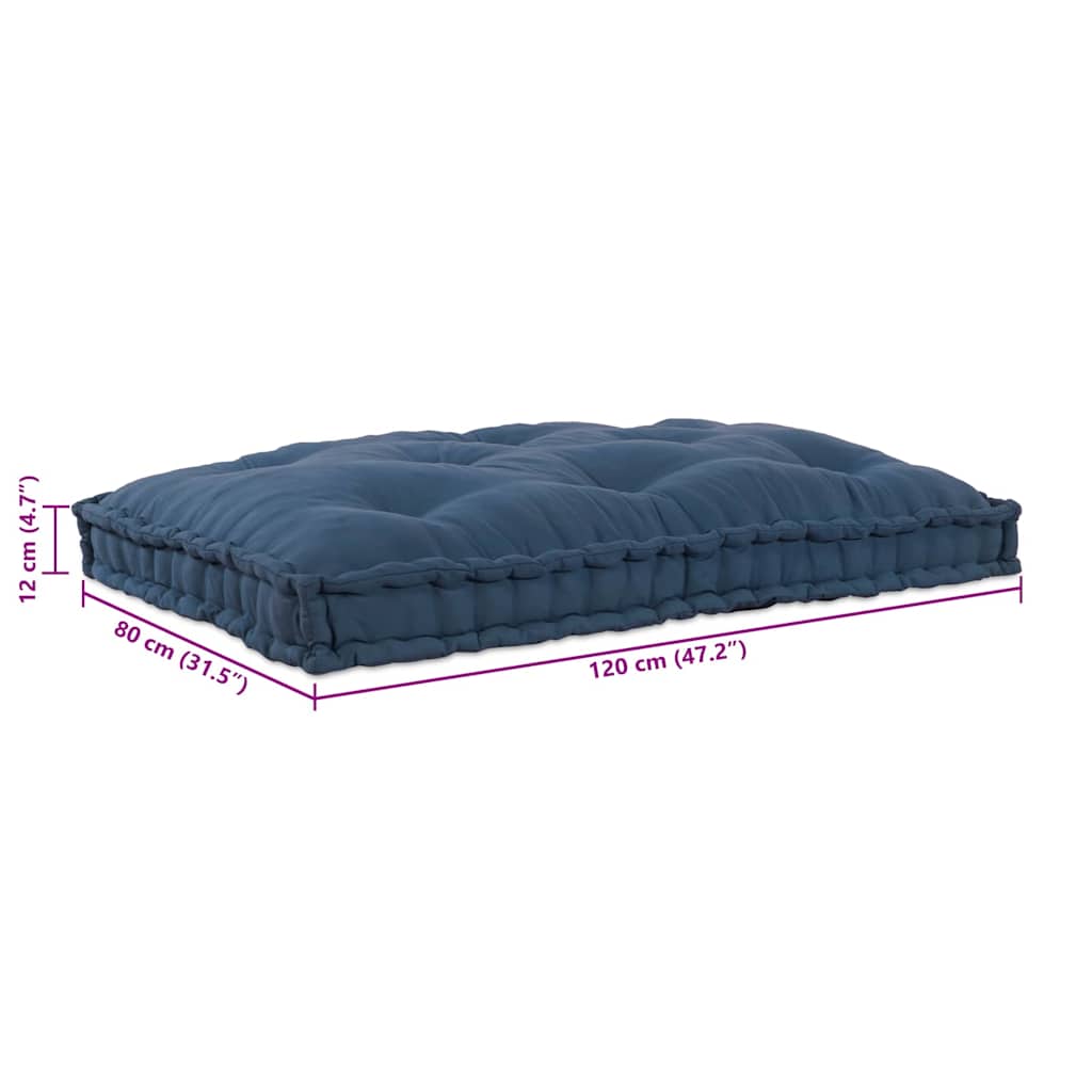 Polstrovaný pohovkový polštář Indigo textil