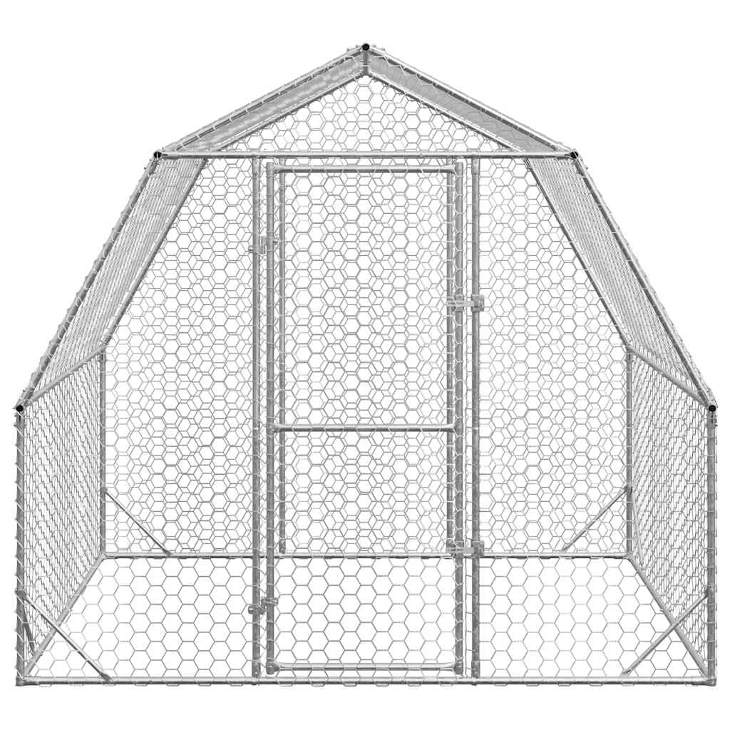 Výběh pro slepice 2,5x2x2,25 m pozinkovaná ocel