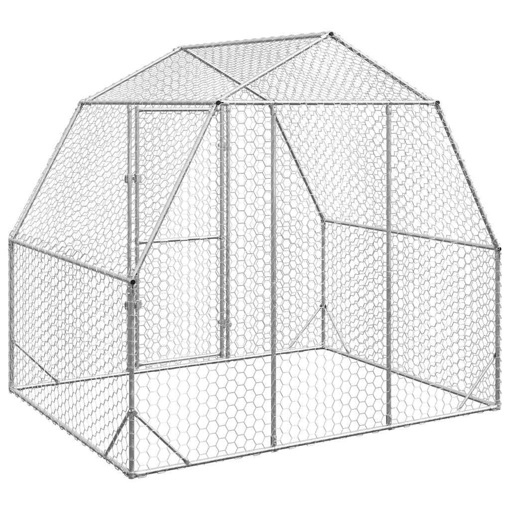 Výběh pro slepice 2,5x2x2,25 m pozinkovaná ocel