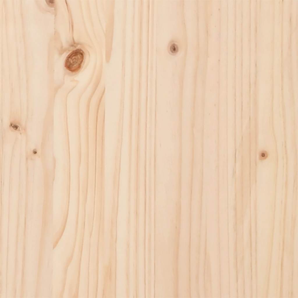Zahradní židle 2 ks 60x64x70,5 cm masivní borové dřevo