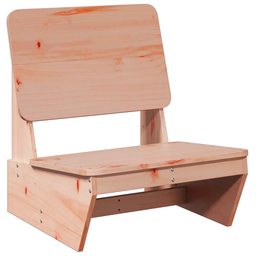 Zahradní židle 2 ks 60x64x70,5 cm masivní dřevo douglasky