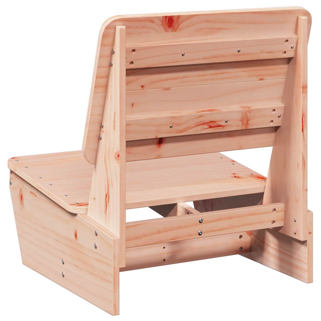 Zahradní židle 2 ks 60x64x70,5 cm masivní dřevo douglasky