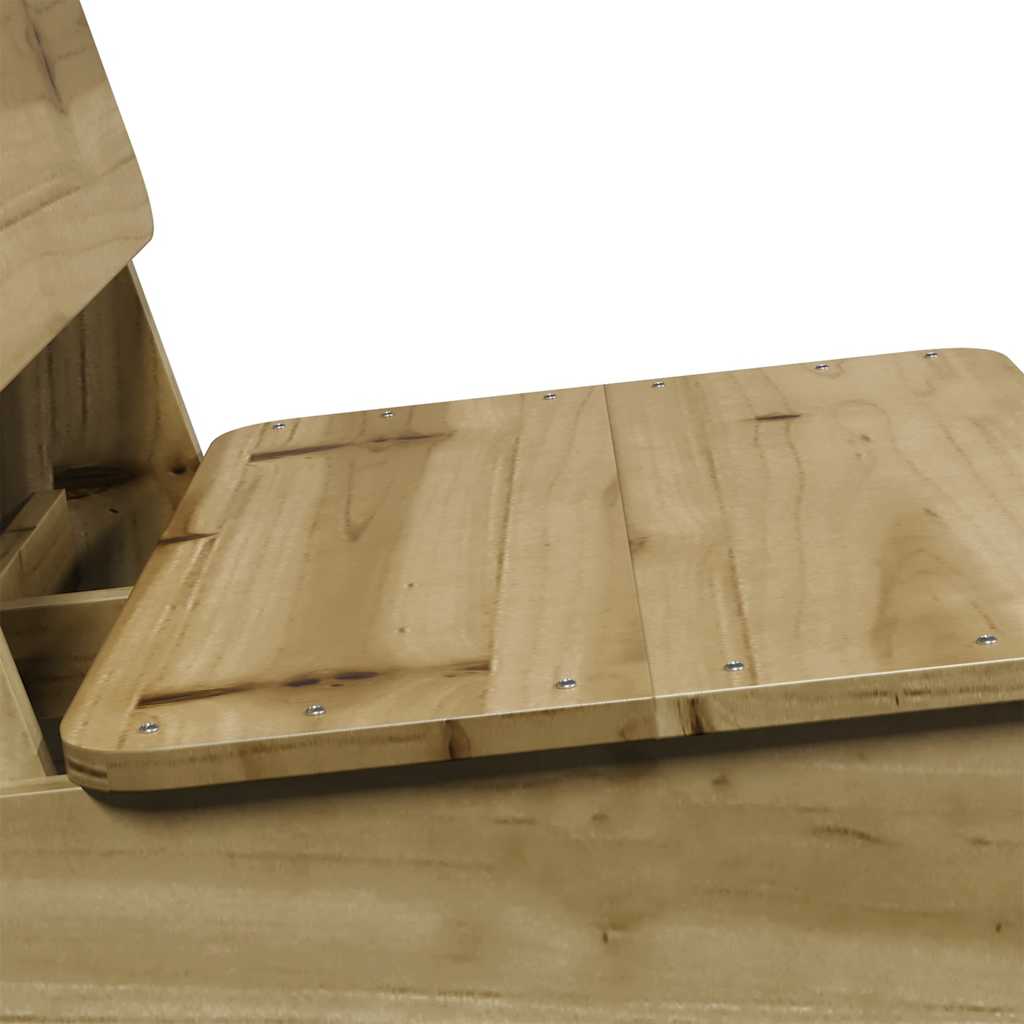 Zahradní židle 2 ks 60x64x70,5 cm impregnované borové dřevo