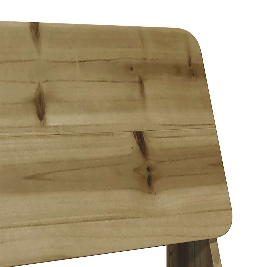Zahradní židle 2 ks 60x64x70,5 cm impregnované borové dřevo