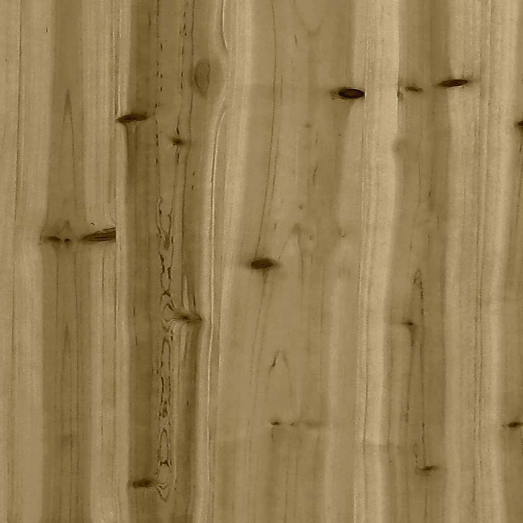 Zahradní židle 2 ks 60x64x70,5 cm impregnované borové dřevo