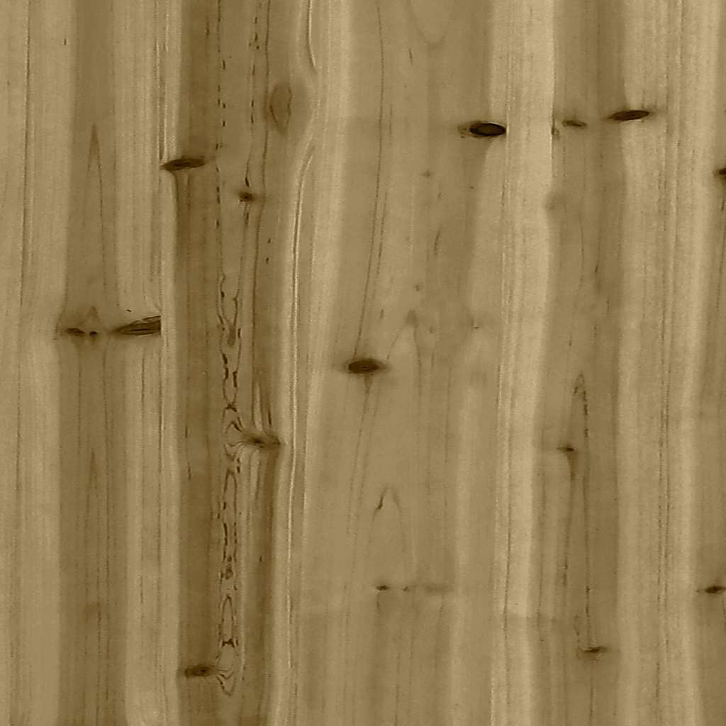 Zahradní židle 2 ks 60x52,5x72 cm impregnované borové dřevo