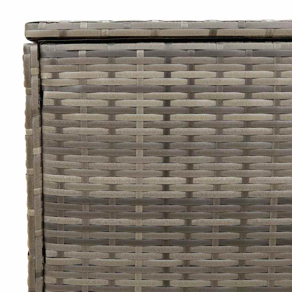 Box na venkovní polštář šedá 100x55x55,5 cm Poly ratan