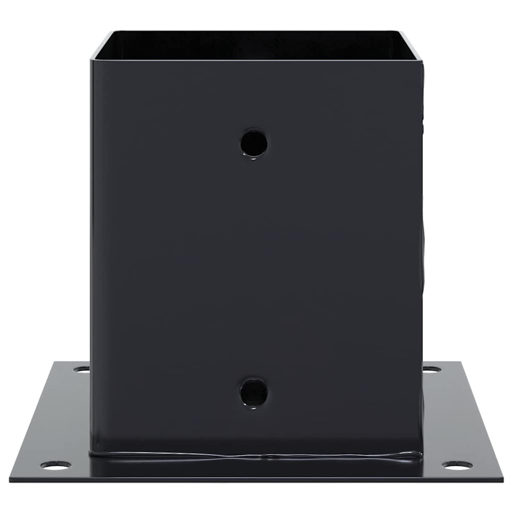 Podstavce pod sloupky čtvercové 4 ks Antracit 101x101 mm