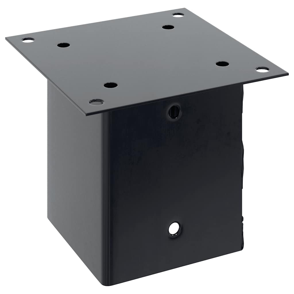 Podstavce pod sloupky čtvercové 12 ks Antracit 101x101 mm