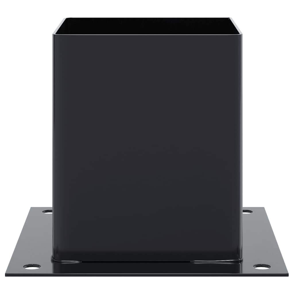 Podstavce pod sloupky čtvercové 12 ks Antracit 101x101 mm