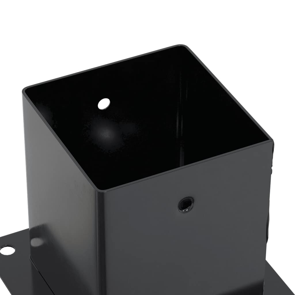 Podstavce pod sloupky čtvercové 12 ks Antracit 101x101 mm
