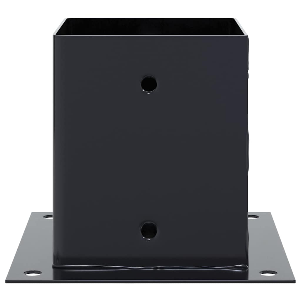 Podstavce pod sloupky čtvercové 4 ks antracit 121x121 mm