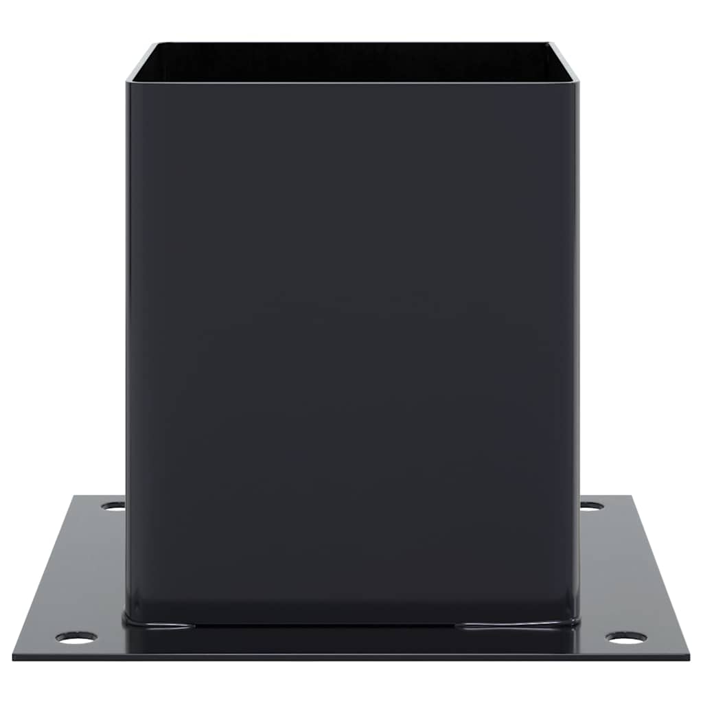 Podstavce pod sloupky čtvercové 12 ks antracit 121x121 mm