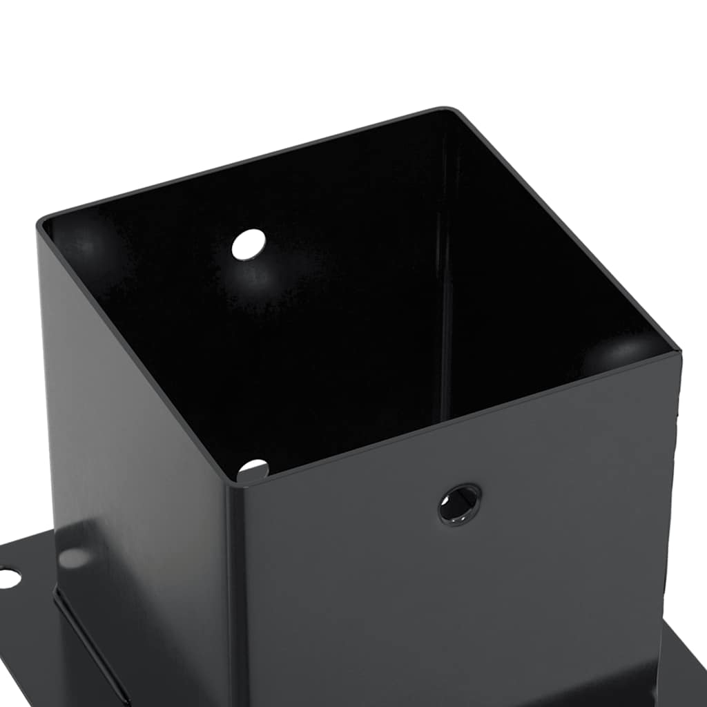 Podstavce pod sloupky čtvercové 4 ks antracit 141x141 mm