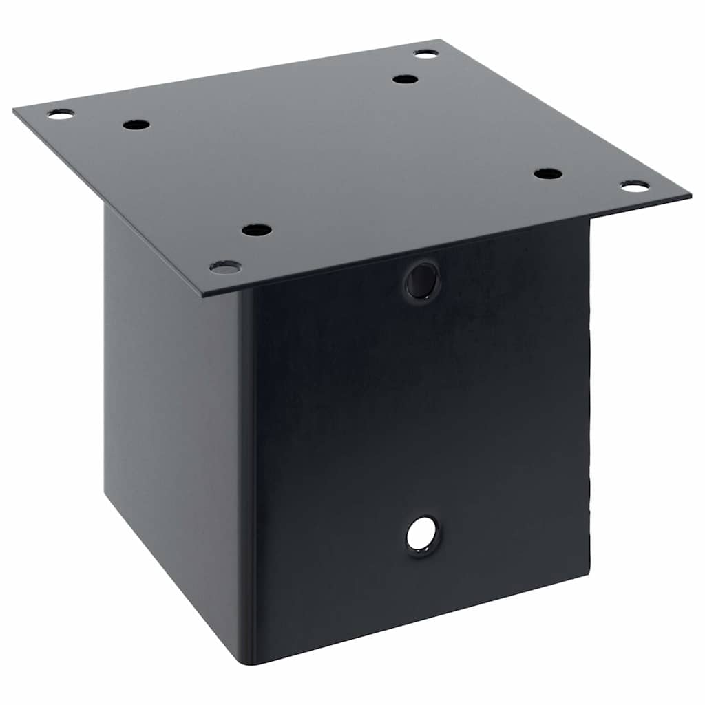 Podstavce pod sloupky čtvercové 12 ks antracit 141x141 mm