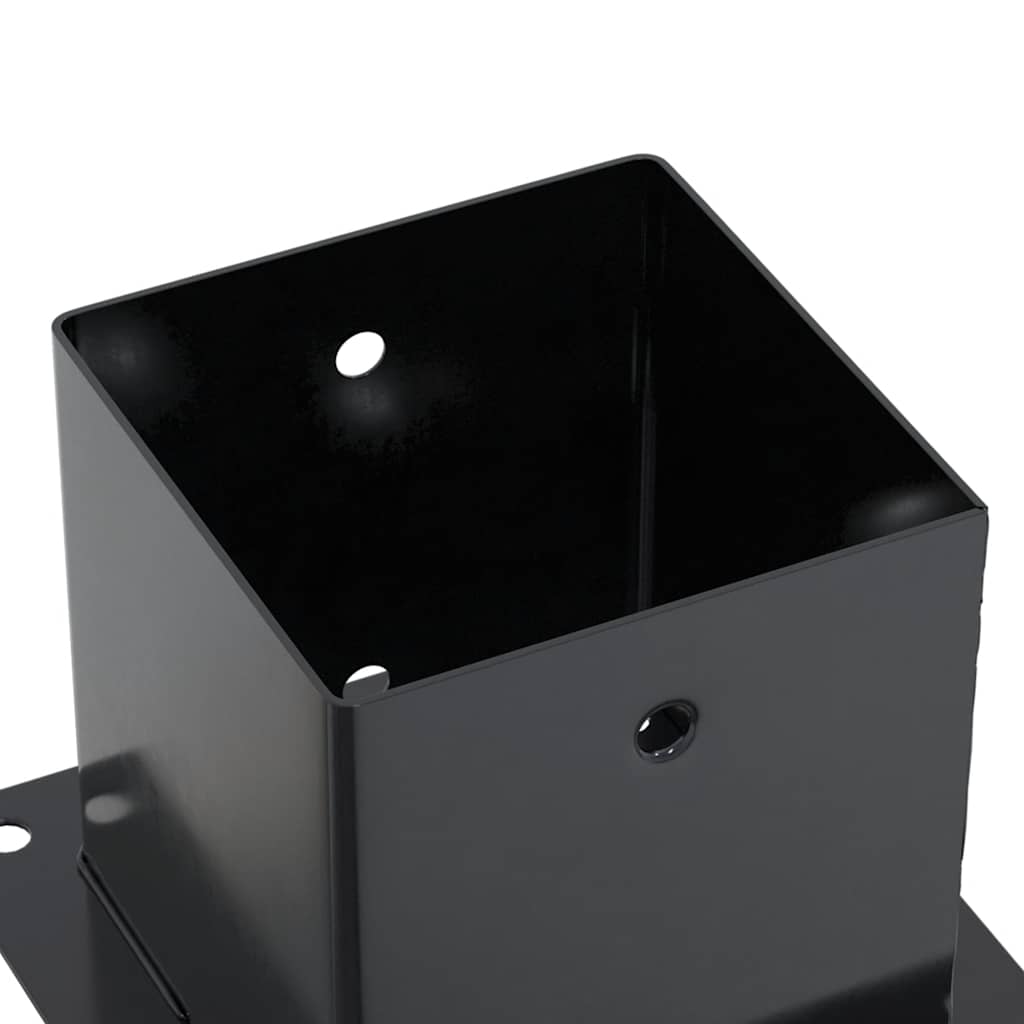 Podstavce pod sloupky čtvercové 12 ks antracit 141x141 mm