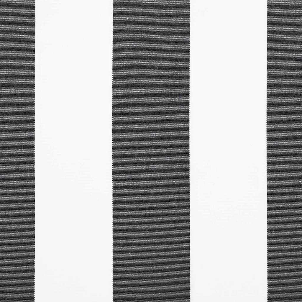 Náhradní látka na markýzu Antracitová a bílá 300 x 200 cm