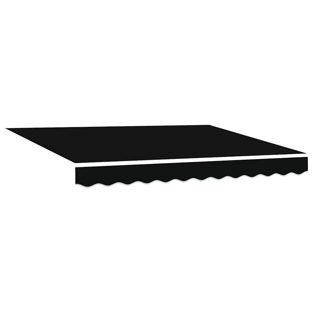 Náhradní látka na markýzu Černá 350 x 250 cm plátno