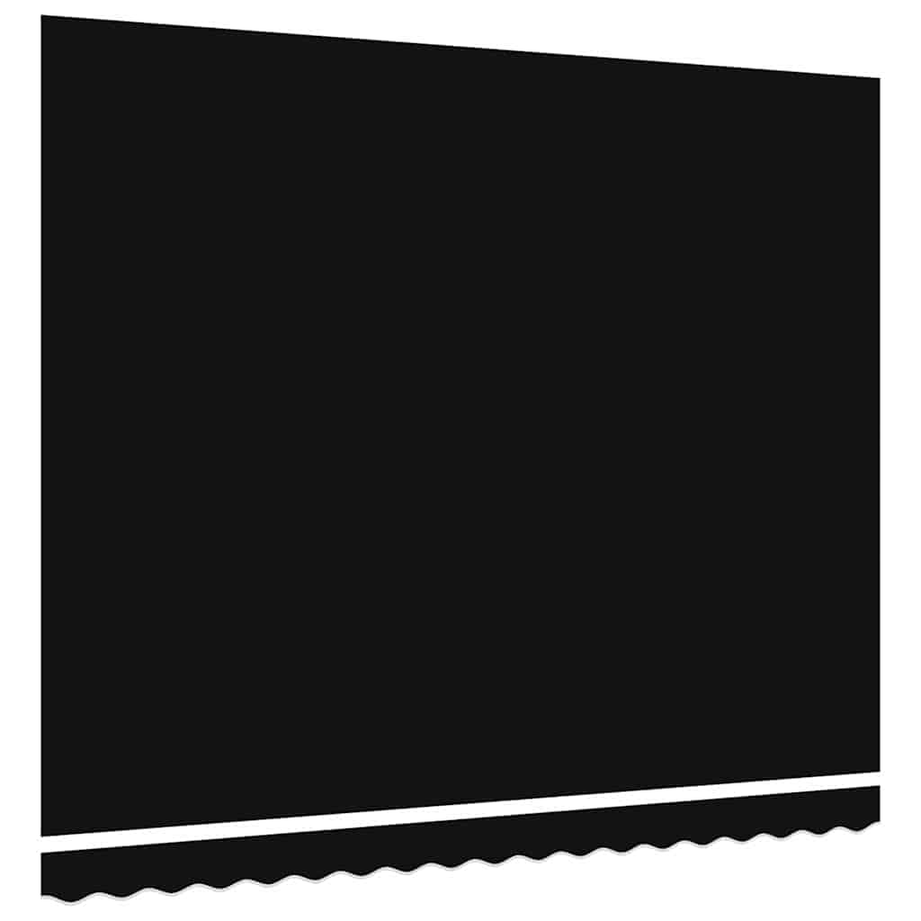 Náhradní látka na markýzu Černá 400 × 350 cm plátno