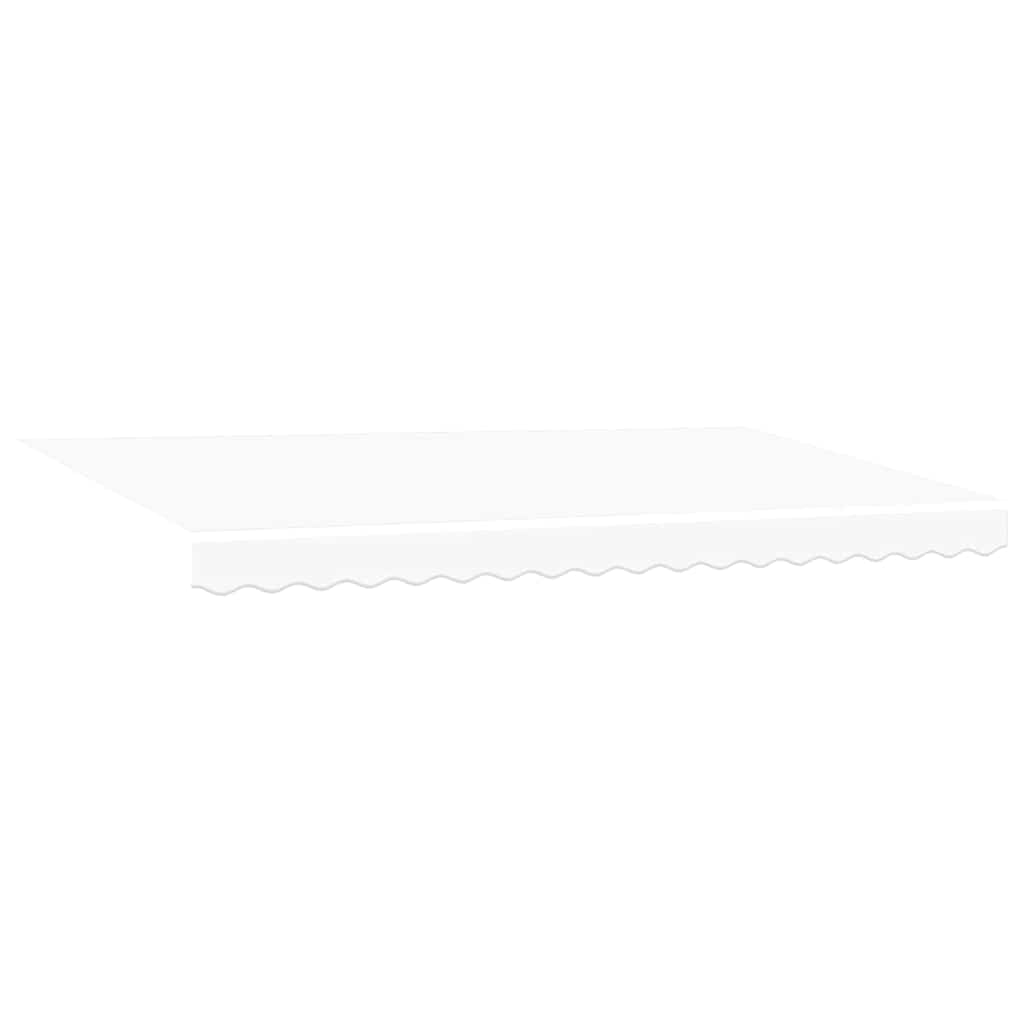 Náhradní látka na markýzu Bílá 400 x 200 cm plátno